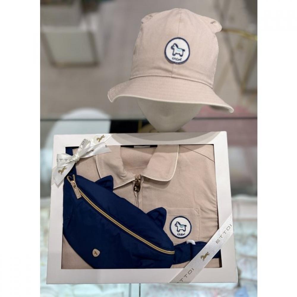 ETTOI Комплект скафандра Bagxhat Oliver 07t127503s1 beige/12M(80)