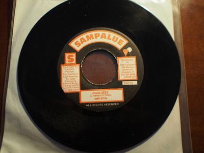 7inch Record SIMPLETON - Good Sess SAM052 Sampalue Jamaica Reggae, Ska & Dub Used