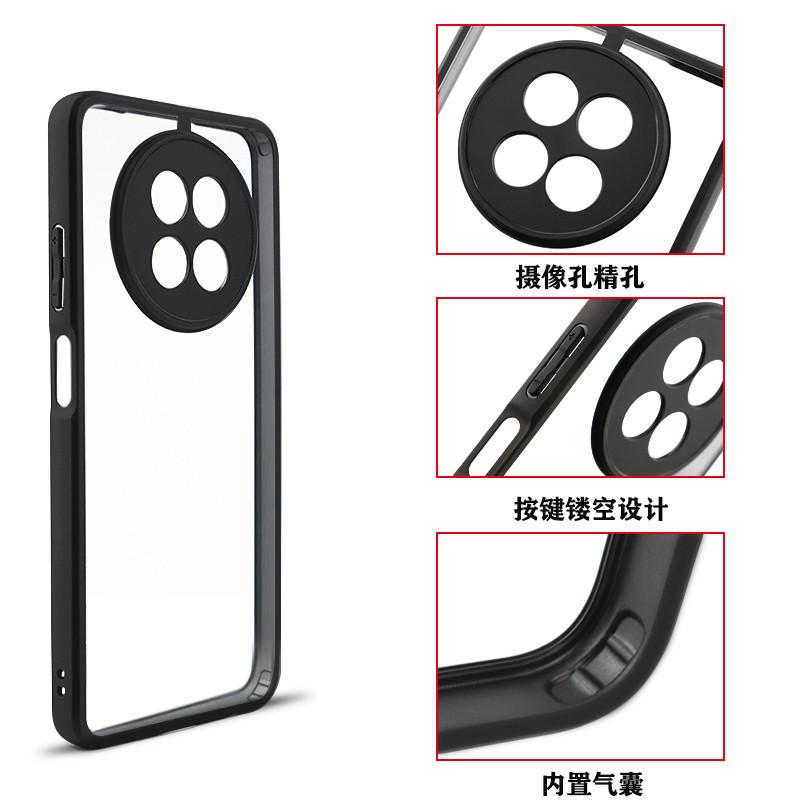 For Realme 12 5G Case Realme 12 5G Cover Soft TPU Frame PC Bumper Shield Protective Back Phone Cases On Realme 12 Plus 12+ Funda
