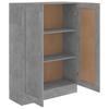 Bookshelf Concrete Grey 82.5 x 30.5 x 115 cm Engineered Wood