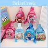 Labubu Cartoon Kids Backpack For Boys And Girls With Polyester Interior For Daily Use