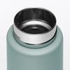 MUJI Vacuum Insulated Handle Smoky 23112666 Bottle, Type, 750mL, Green,