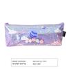 Star Planet Galaxy Flowing Sand Pencil Case With Waterproof Laser Material For Students And Teens