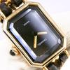 CHANEL Premiere L Watches H0001 Black / gold blackDial Plated Gold/leather Quartz Analog display Women Used