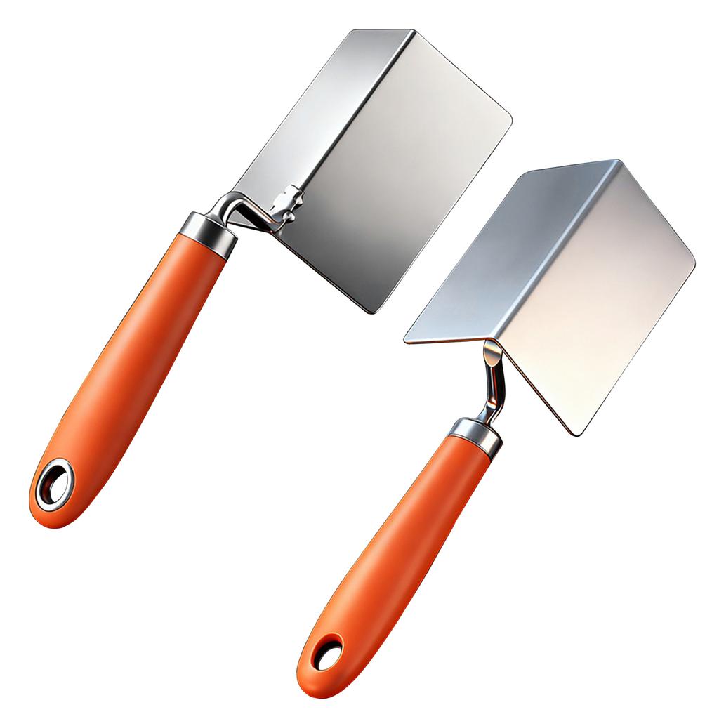 Precise Angle Steel 90°External/Internal Corner Trowel Featuring Rust Resistance for Professional Drywall Projects