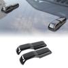 2x Car Hood Hinge Decoration Cover Trim Carbon Fiber for Jeep Wrangler JL JT 18+