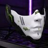 Robot Style Cyberpunk Mechanical Face Mask Decorative Design Sci Fi Robot Mask  Cosplay Prop