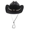 Western Cowboy Hat Outdoor Knight Show Sunscreen Hat Men's and Women's Travel Camping Fashion Suede Jazz Hat