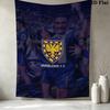 AFC Wimbledon Wandteppich Ästhetisches Wandbehang Gedruckter Stoffdecke Dekorative Wandteppiche für Schlafzimmer Wohnzimmer Heimdekoration