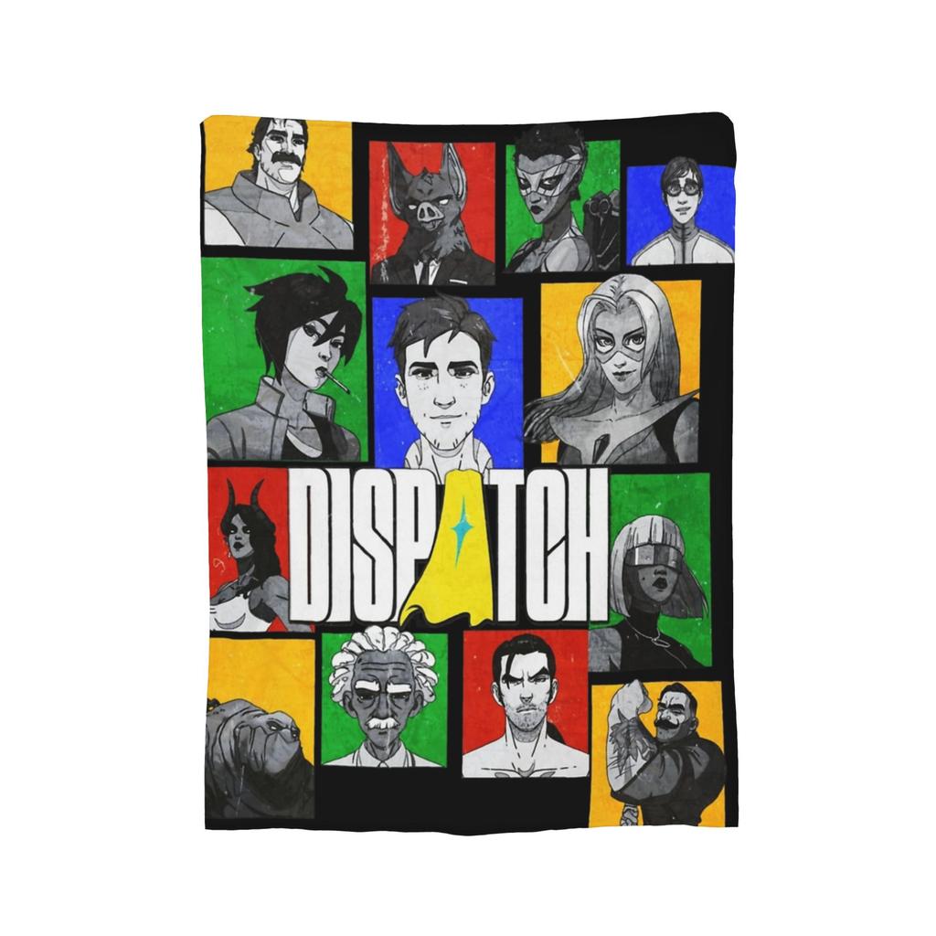 Dispatch game collage Throw Blanket for Couch Fuzzy Soft Plush Blanket 50x60 Inches Multiple Sizes Bedspreads for All Seasons