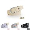Versatile Canvas Stylish Belt For Women With Comfortable Stretchy Design Perfect Students For
