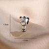 New 925 Silver Puppy Panda Bee Hedgehog Pendant, Suitable for European Bracelet DIY Exquisite Jewelry