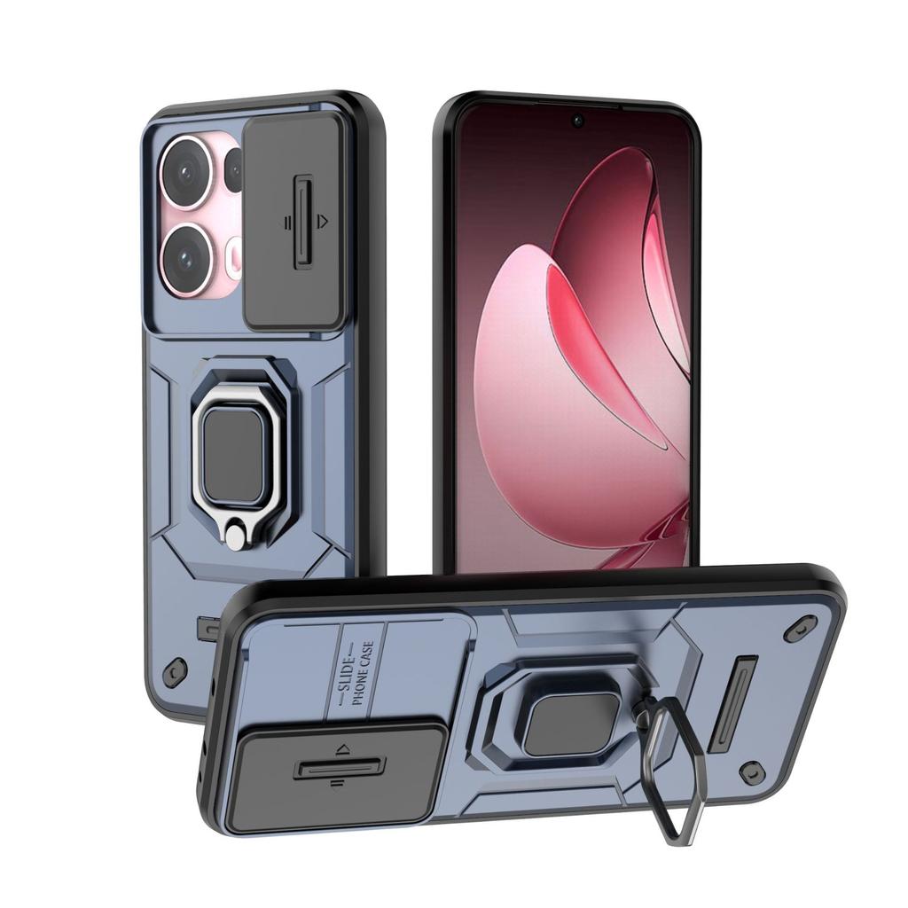 Oppo Realme 12 Pro Handyhülle, Militärgradige magnetische Ständer-Handyhülle für Oppo Realme 12 Pro