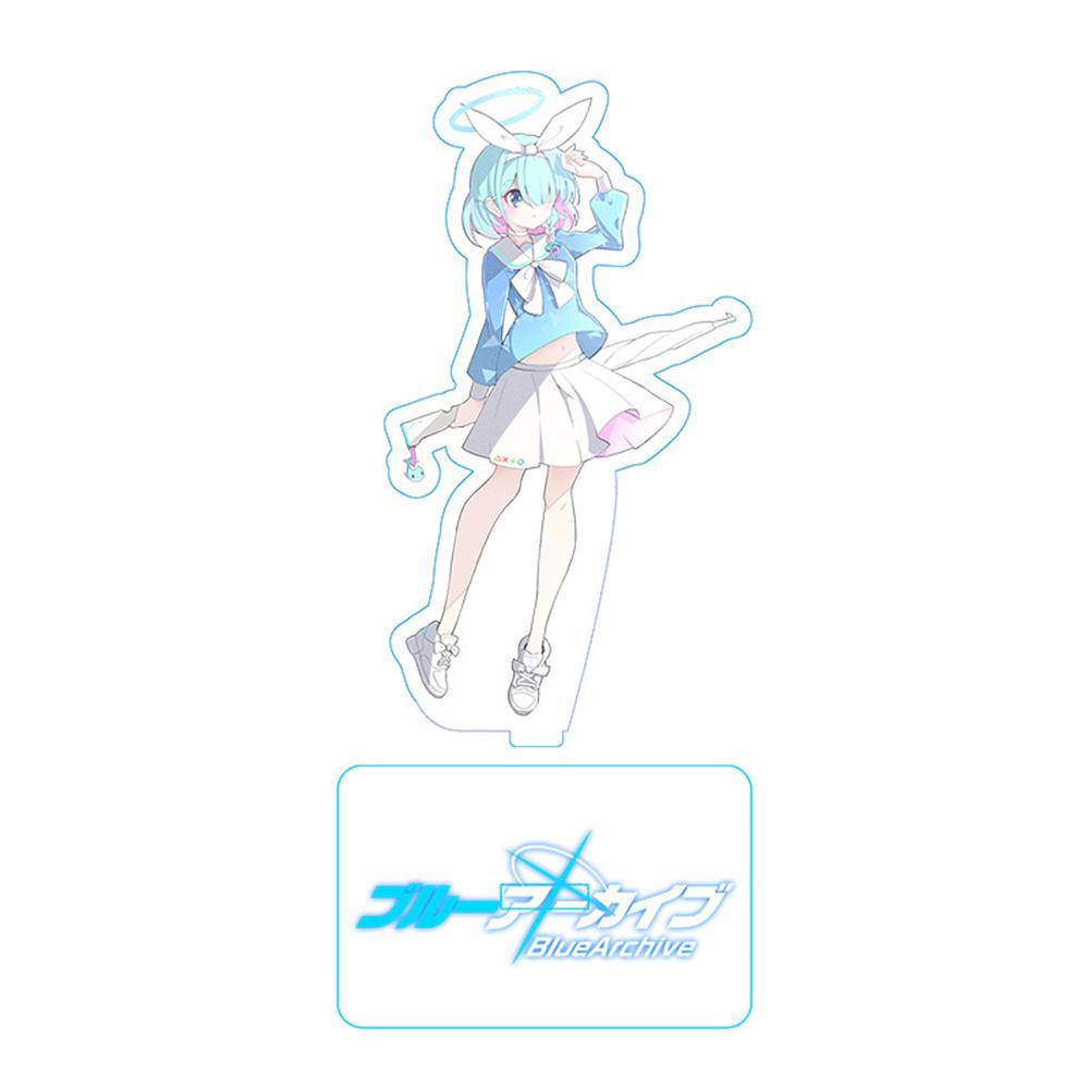 Hot Anime Blue Archive Takanashi Hoshino Cosplay Game Acrylic Action Figure Stand Model Toy Decor Prop Fans Collection Gift