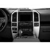 Silver Front Central Control Panel Decor Cover Trim For Ford F-150 F150 2015-20