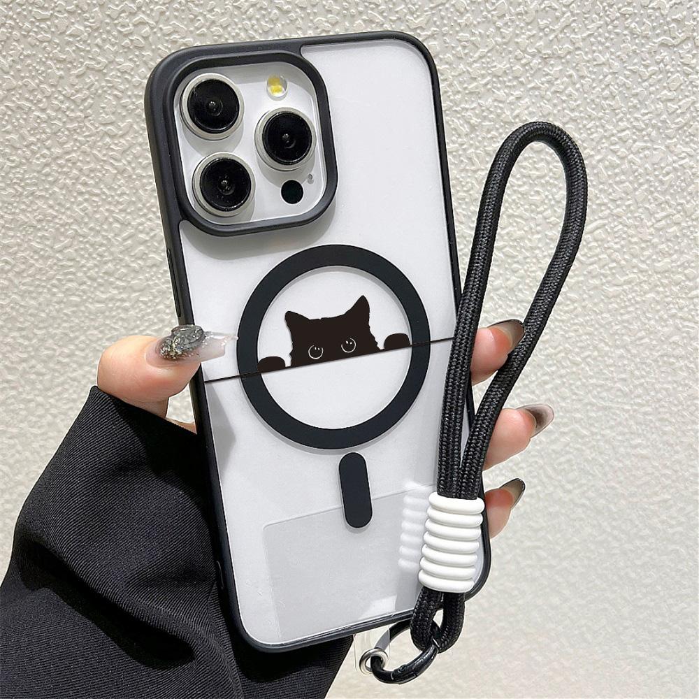 Magnetic Phone Case for iPhone  11 12 17 14 15 Pro Max 15 14 16 Pro 13 14 15 16 Shockproof Case Mag-Safe Magnetic Ring Back Cover