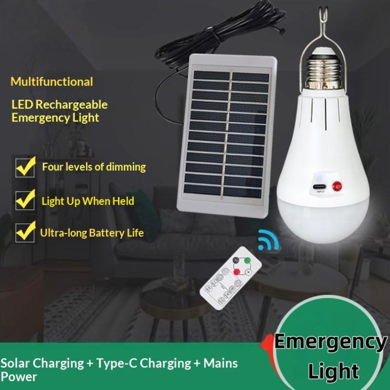 1 Set Lithium Battery Powered E27 Led Bulbs Battery Light Bulb With Hook For Emergency Light Usb Rechargeable Light Bulb