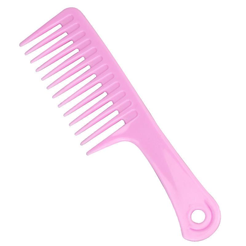 Tragbarer Bunter Grobzahnkamm für Männer und Frauen - Ideal für Hausfrisuren