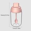 Transparent Kitchen Supplies Glass Spice Jar For Salt Sugar Pepper Powder With Spoon Plastic Seasoning Bottle Salt Storage Box