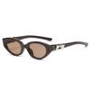 Retro Oval Bow Sunglasses Women Small Frame Designer UV400 Eyewear Fashion Outdoor Leisure Sun Glasses
