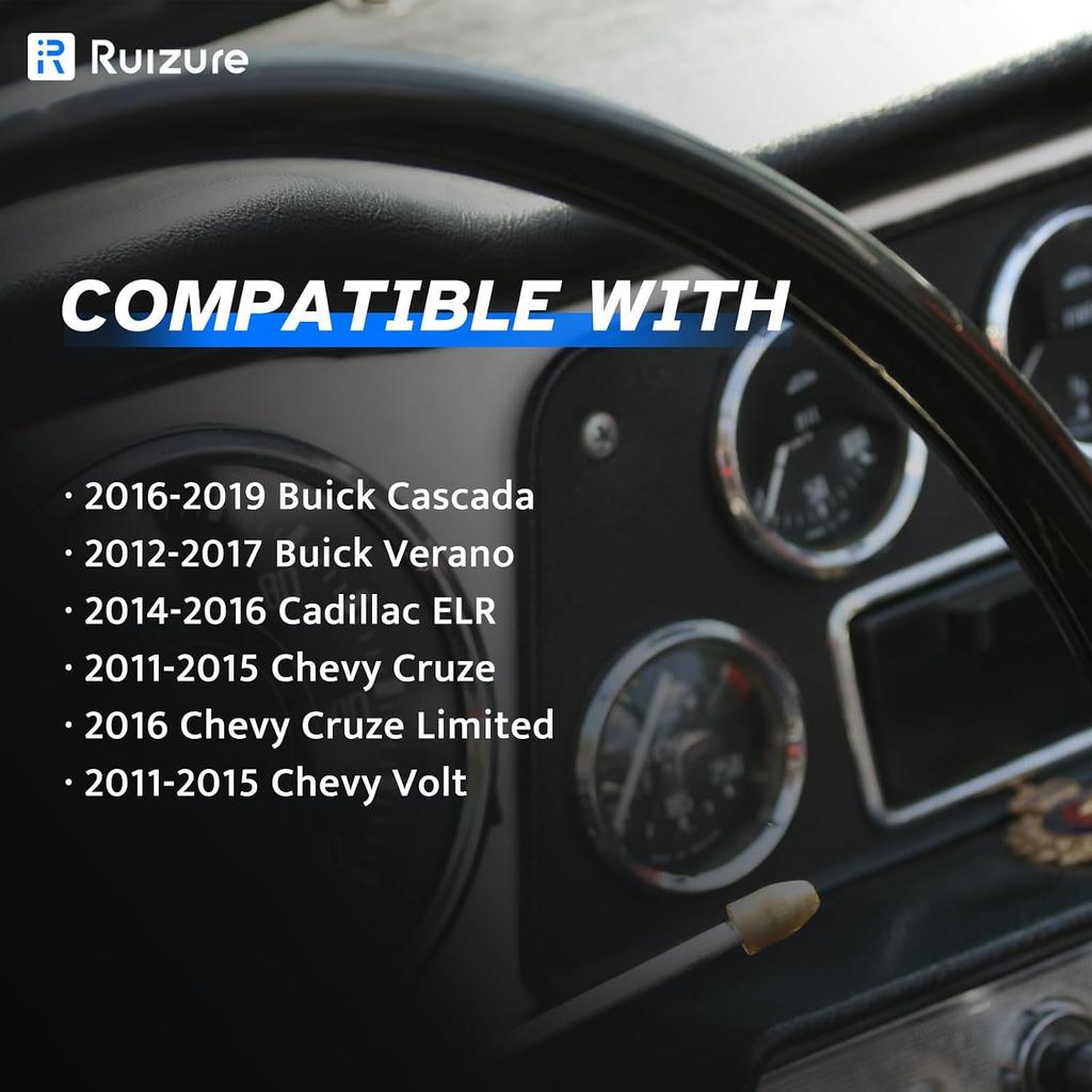 Rear Wheel Speed ABS Sensor Left and Right fit for Chevy Cruze 11-15, 2pcs | for 2011 2012 2013 2014 2015 Chevy Cruze Volt, 14-16 Cadillac ELR, 12-17