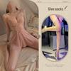 Seductive Mesh Lingerie: Sheer Temptation Suspender Nightdress