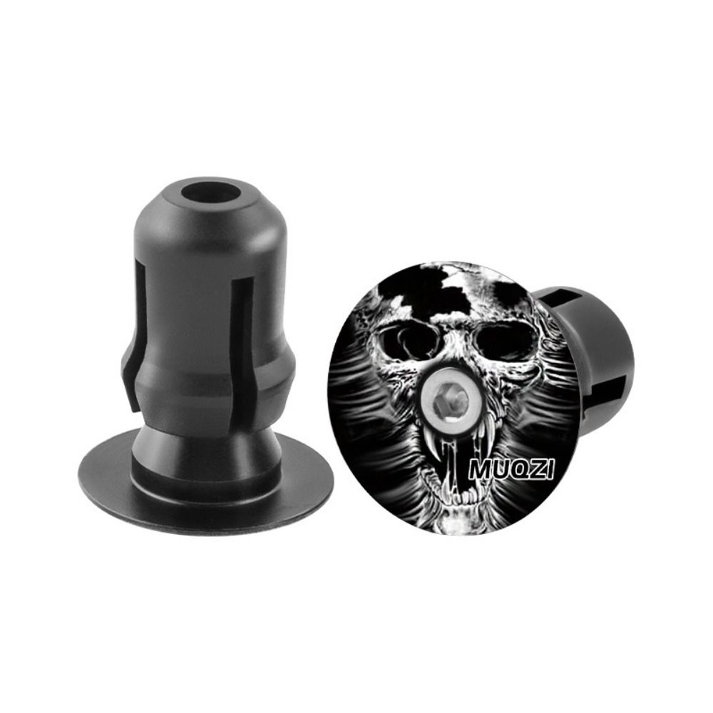 1 Pair 32x26MM Bicycle End Plugs Aluminium Zinc Zinc Alloy Handlebar Cap  Mtb Handlebars