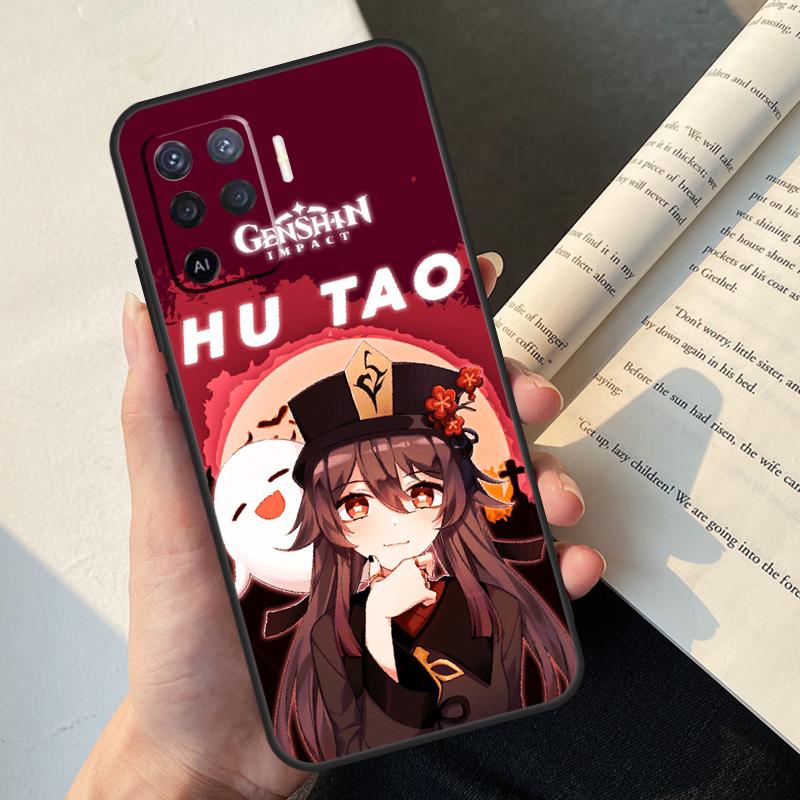 Hu Tao Genshin Impact Case For Oppo A5 Pro A15 A16 A17 A57 A77 A94 A74 A54 A76 A96 A40 A60 A80 A18 A38 A58 A78 A98