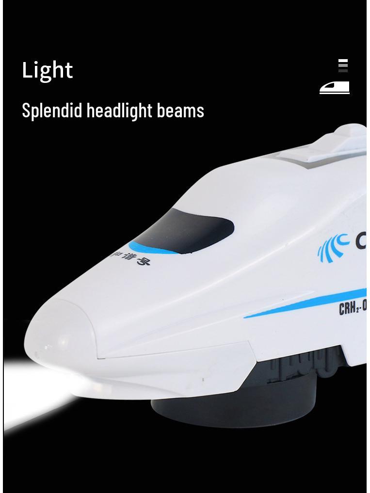 Brand Electric High-Speed Rail Harmony Train Toy with Sound Effects and Easy Assembly