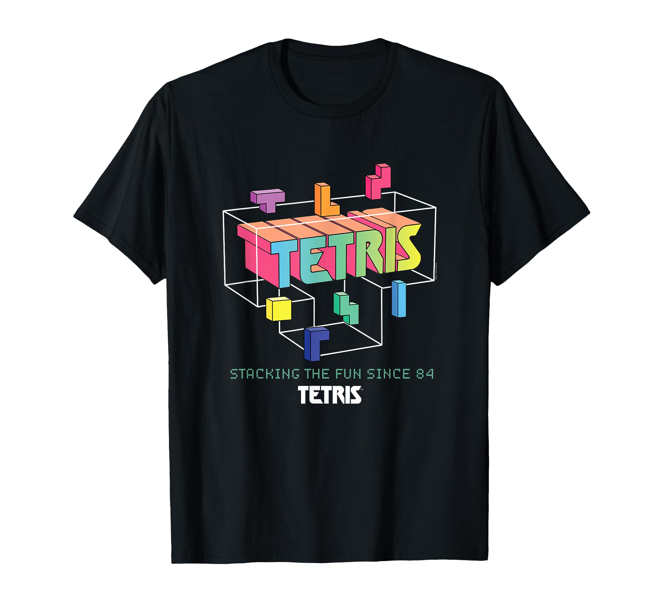

Tetris T-shirt that has been providing fun since 1984