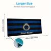 Club Brugge KV Custom Name Large Size Mouse Pad Large Gaming Table Cushion Non-slip Laptop Tablet Big Mousepad XXL Mat Mini PC Playmat With Lock Edge