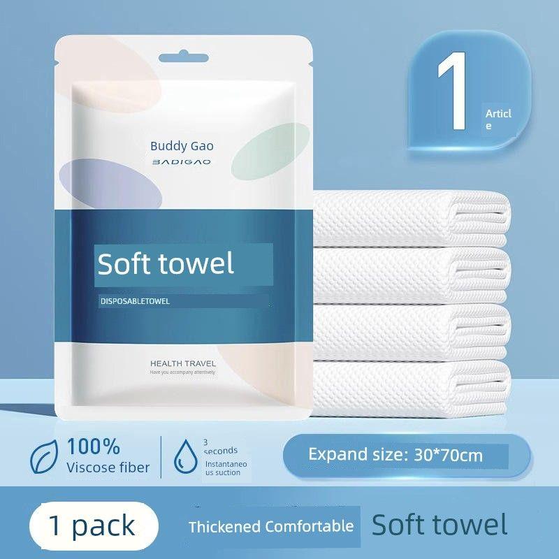 

Travel Disposal Bed Sheet Quilt Cover Four-Piece Set Travel Disposable Supplies Hotel Bedding Dirt-Proof for Spring and Summer other Disposable soft towel 30*70cm