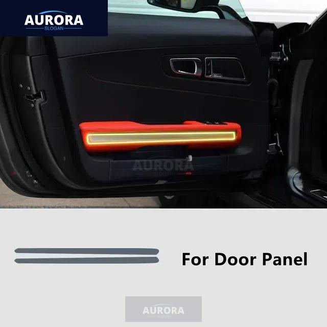 For Mercedes-Benz GT 15-18 C/R190 Car Interior Center Console Transparent TPU Protective Film Anti-scratch Repair Film Refit