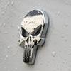 Skull Metal Car Stickers Car Emblem Scratch Stickers Fuel Tank Decoration Tail Side Marker Body Stickers