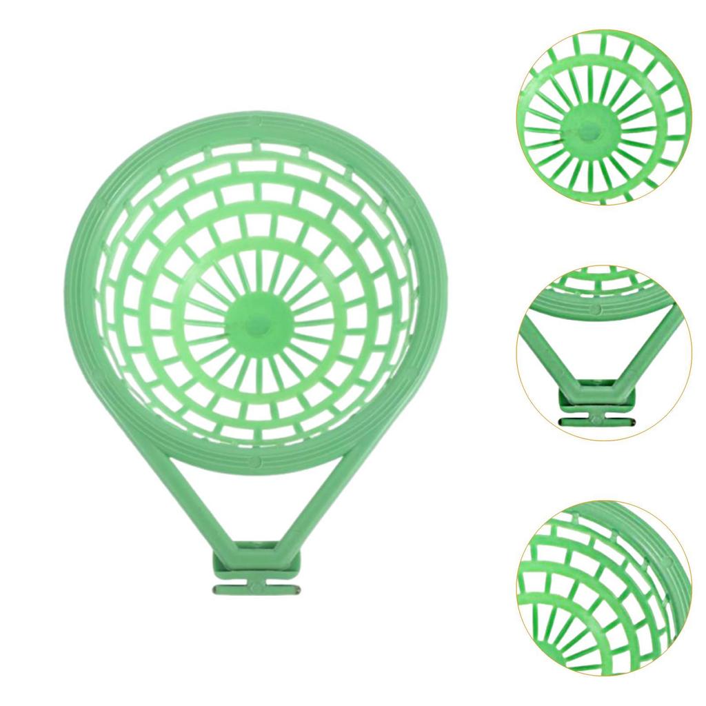 6 Pieces Bird Nest Practical Pet Supplies Sturdy Green,Hollow Canary Nest Pigeon Nest Storage Container for Outdoor Use Home