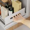 Storage Rack Seasoning Organizer Strong Load-bearing Rust-proof Pull-Out Design Kitchen Storage Shelf Spice Rack