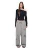 TOOMUCHTAX Ornament 02 Sweatpants Melange Gray