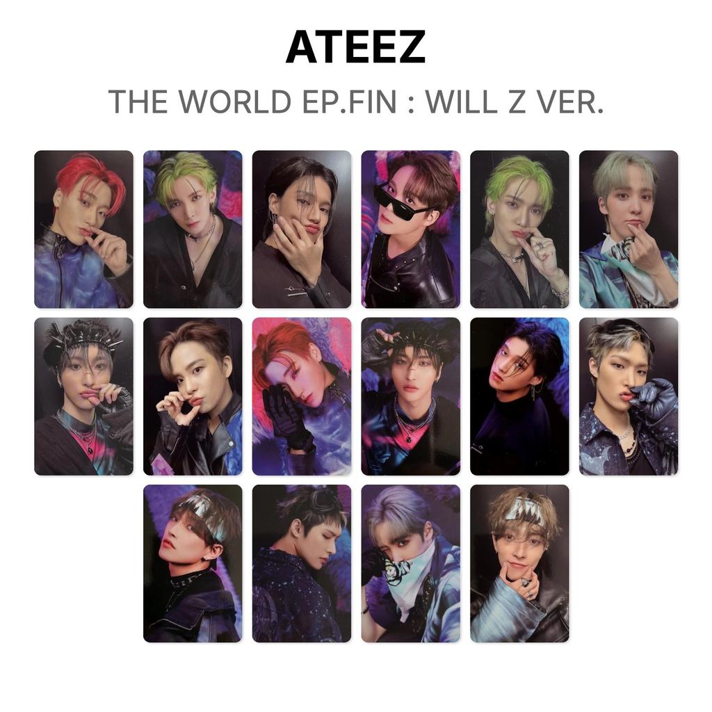 ATEEZ DIE WELT EP.FIN : WIRD Z VER. Offizielle Fotokarte