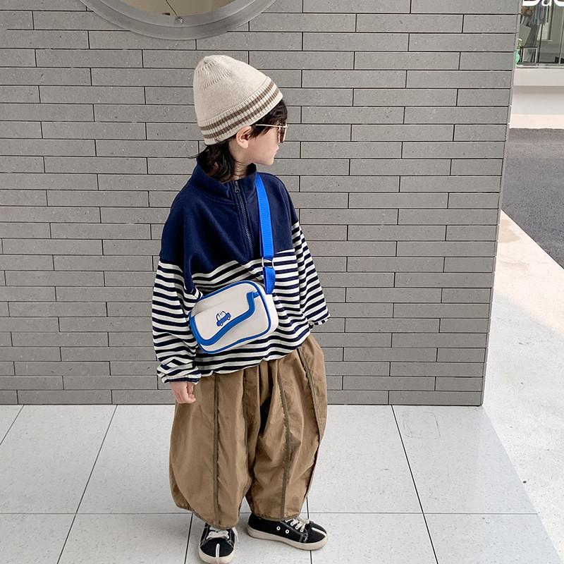 Adorable Cartoon Car Mini Crossbody Bag For Kids Stylish Colorful Shoulder Purse For Boys And Girls
