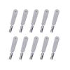 Precisions Aircraft Model Metal Clevis Set, 10Pcs Chuck Pull Rod Connectors Clamp Servo Rod Fittings