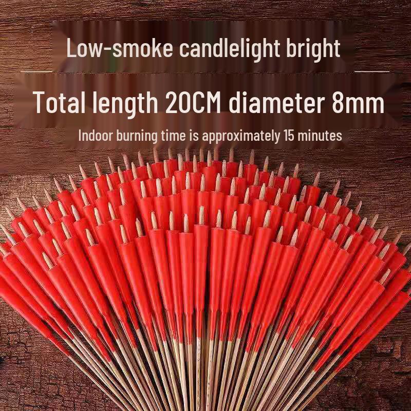 Long-Lasting Bamboo Stick Worship Candle