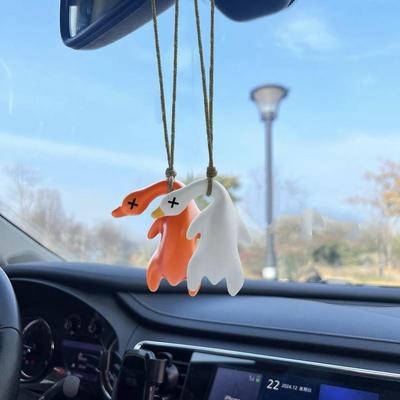 UV Color-Changing Roast Duck Car Decoration