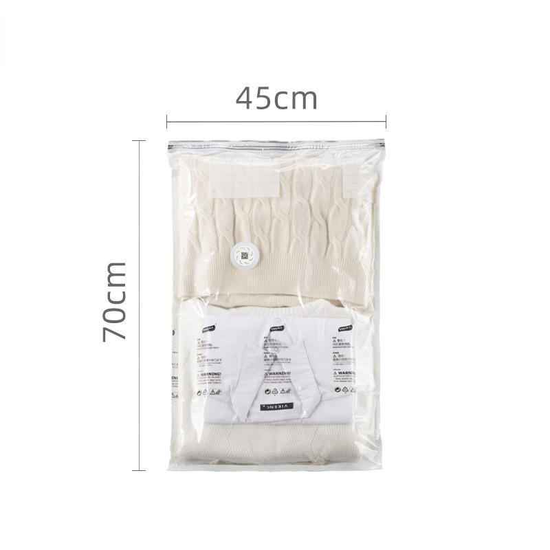 No Need Pump Vacuum Bags Large Plastic Storage Bags for Storing Clothes Blankets Compression Empty Bag Covers Travel Accessories