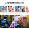 600ml Sport Bottle High Capacity Leak-proof Heat Resistance Foldable Refill Water PP Collapsible Sports Water Bottle Outdoor Sports