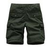 Men's Summer Casual Outdoors Casual Patchwork Pockets Overalls Sport Tooling Shorts Pants
