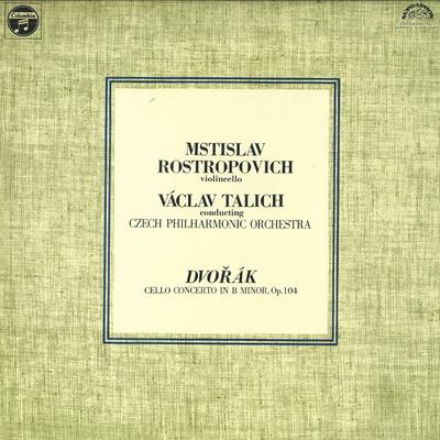 LP Plaat MSTISLAV ROSTROPOVICH Dvorak Celloconcert in B Mineur Op HR1020S SUPRAPHON 1971 Japan Klassiek Gebruikt