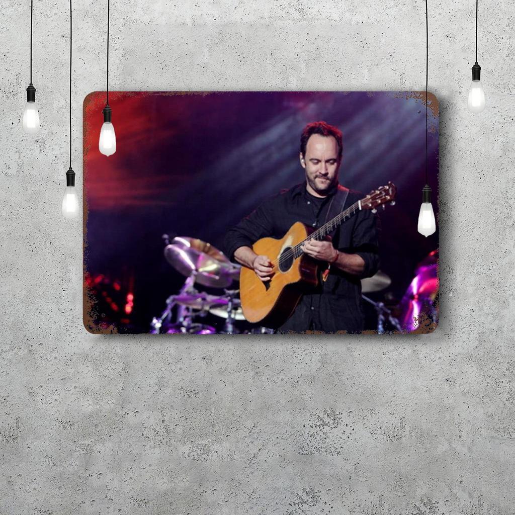 Dave Matthews Band Metallschilder Wanddeko Vintage Blechschilder Captain Metallposter Dekor für Bar Pub Club Wanddekoration