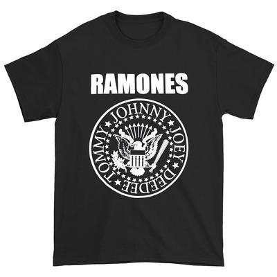 Ramones Ramones Seal Logo T-shirt Large Black Unisex T-Shirt