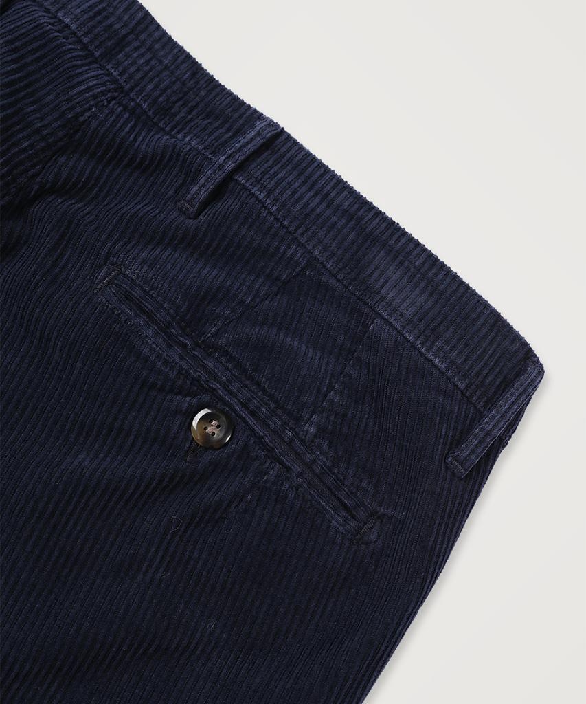 PANICALE Corduroy 5-Pocket Pants [Navy]