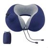 Inflatable Airplane Travel Pillow Lightweight Portable Neck Support Washable
